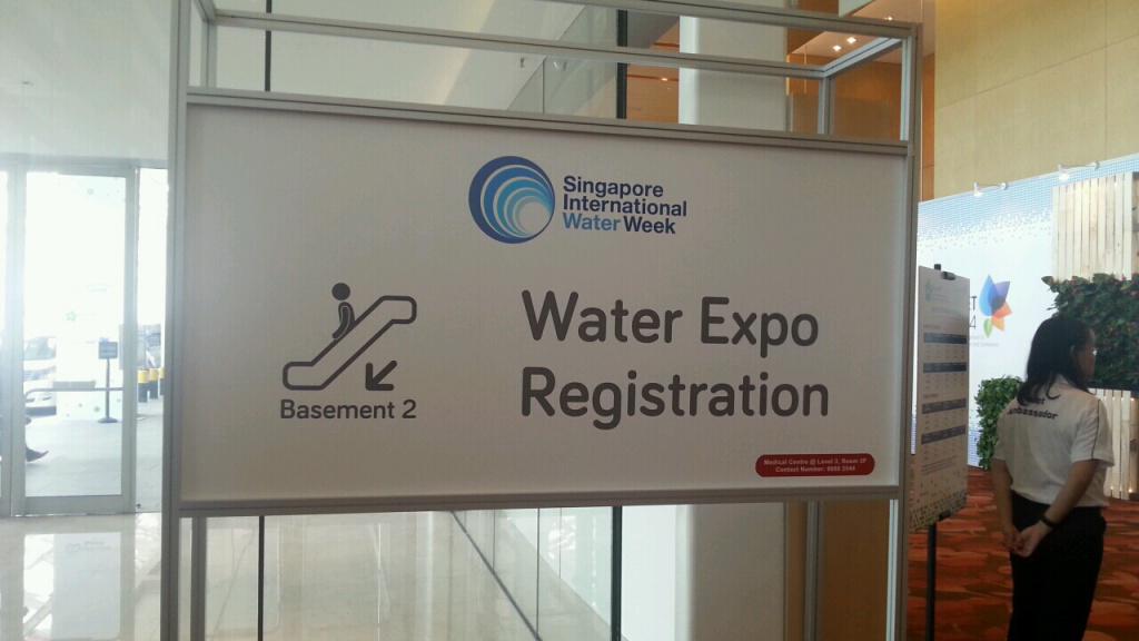 シンガポール国際Water Week 2014